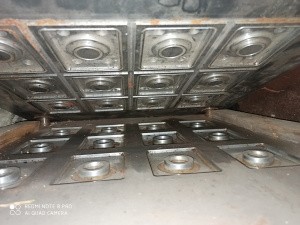 Прессформа Рти 600х600 для арт. 54-01066 подушка верхняя (двигателя): Полессе, Нива