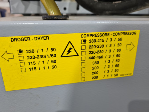 Винтовой компрессор ceccato CSM 10/10 DX 200 mini