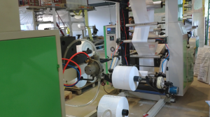 Флексографический станок четырехцветный CH-F4-600