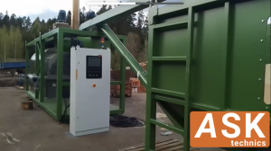 Машина по производству древесного угля - Углевыжигательная печь непрерывного действия «ASK Techniks - 200»