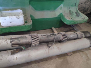 Запасные части к прессу КБ9534-вал быстроходный, шатун с крышкой, электродвигатель