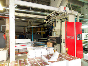 Устройство для автоматической склейки и размотки бумаги Butler SE-80