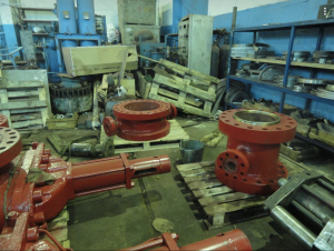 Превенторы, катушки, крестовины