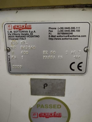 Миксер планетарный Sottoriva MPL