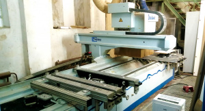 4х-осевой многофункциональный обрабатывающий центр с ЧПУ. Weeke Optimat BHC Venture 3. Германия