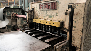 Линия поперечной резки производства S.I.E.M.I s.p.a. MILANO