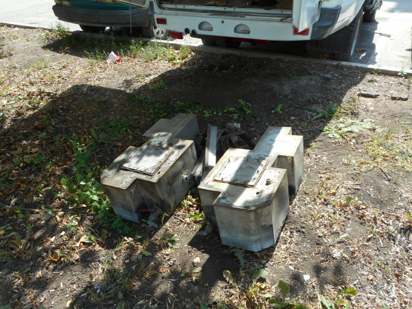 Два бака из нержавейки бу