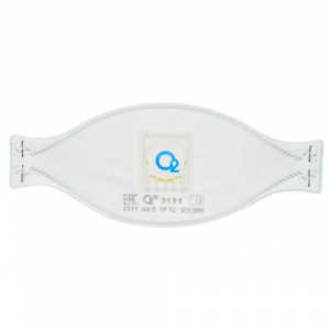 Респиратор трехпанельный О2 3111 - FFP1 NRD с клапаном выдоха