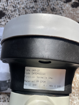 Мембранный клапан PP-H муфтовый, EPDM d 32 FIP, Италия