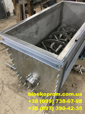 Ленточный смеситель сыпучих продуктов 1500 литров. Производство блендеров под заказ