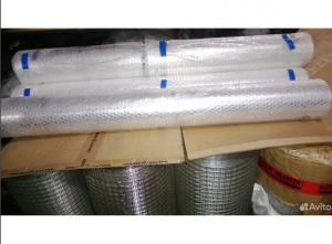 Мат проволочный 25*1м, ячейка 16мм (нерж), Bartec