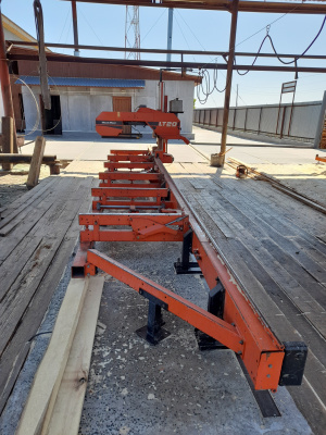 Пилорама ленточная Wood Mizer 2012 года, производство Польша