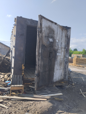 Сушильная камера для древесины