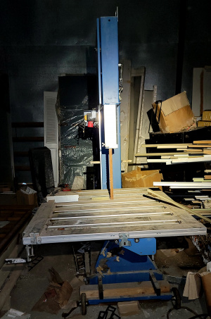 LISSMAC MBS_GF 756 (Германия) - ленточнопильный станок для пенобетона и газосиликата