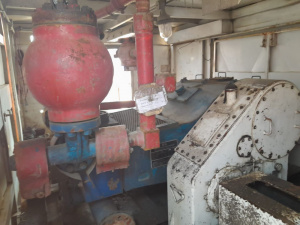 Буровой насос F-500 с дизелем Caterpillar