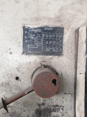 Гидравлический пресс VEB Wema Zenlenroda