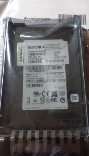 Жёсткий диск IBM/Lenovo 00AJ365 480GB 2.5