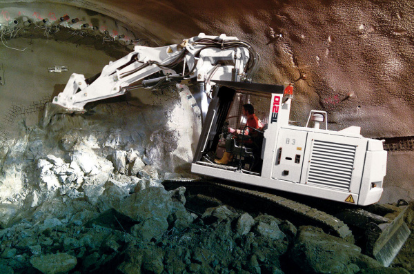 Запасные части тоннельных экскаваторов TEREX TE210