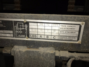 Электропогрузчик с г/п 1,8 тонн (1 800 кг) 3,3 м