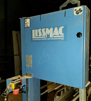 LISSMAC MBS_GF 756 (Германия) - ленточнопильный станок для пенобетона и газосиликата