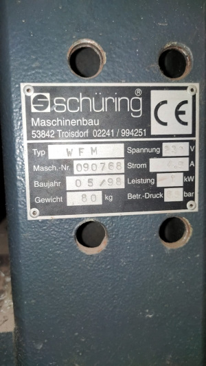 комплект оборудования для производства ПВХ окон SCHURING URBAN FDM