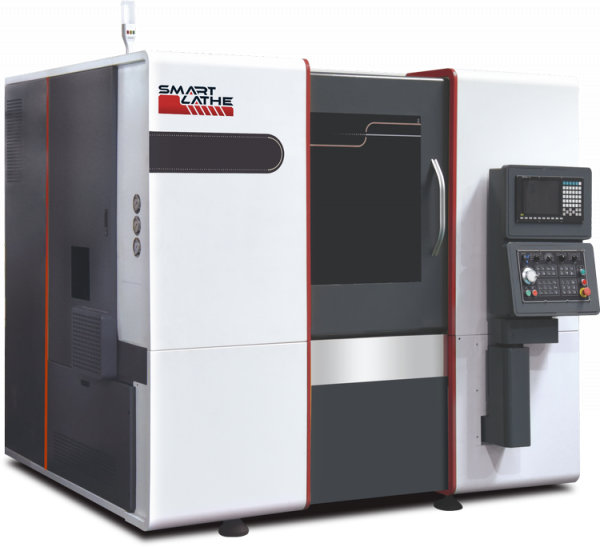 Двухшпиндельный двухревольверный токарный центр ЧПУ