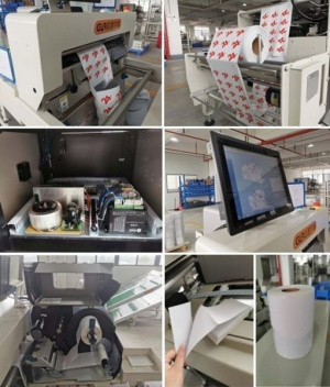 Полуавтоматический станок для упаковки продукции в пакеты GS60D