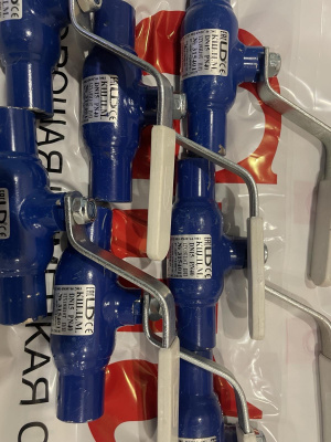 КРАНЫ. КШЦМ.«LD». Нержав​еющие, СТ.12Х18Н10Т. П/П​ и Н/П, резьбовые