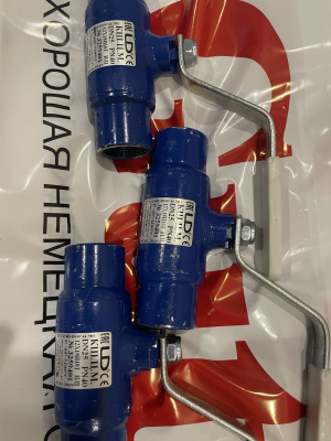 КРАНЫ. КШЦМ.«LD». Нержав​еющие, СТ.12Х18Н10Т. П/П​ и Н/П, резьбовые