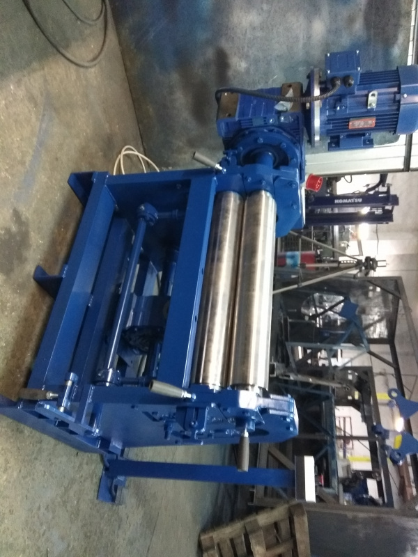 Вальцовочный электромеханический станок ВМА-625х8мм