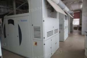 1). Хлопкоочистительная установка с кипоразрыхлителем Truetzschler (инвентарный номер 601), в составе 8 машин: Автоматический кипоразрыхлите