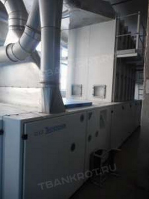 1). Хлопкоочистительная установка с кипоразрыхлителем Truetzschler (инвентарный номер 601), в составе 8 машин: Автоматический кипоразрыхлите