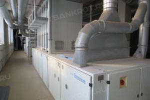 1). Хлопкоочистительная установка с кипоразрыхлителем Truetzschler (инвентарный номер 601), в составе 8 машин: Автоматический кипоразрыхлите