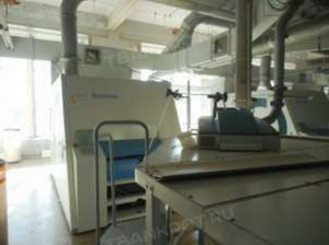 1). Хлопкоочистительная установка с кипоразрыхлителем Truetzschler (инвентарный номер 601), в составе 8 машин: Автоматический кипоразрыхлите