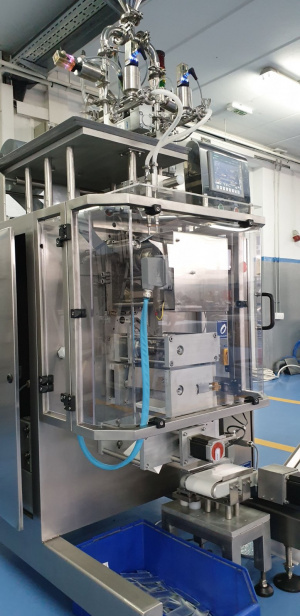 автоматическая машина для фармацевтической и пищевой промышленности для упаковки в саше пакет от 30 do 200 пакетов в минуту