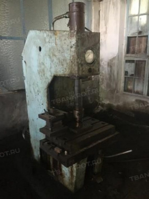 Гидропресс ПА-413, 1966 г.в., инв. № 9952, зав. № н/д