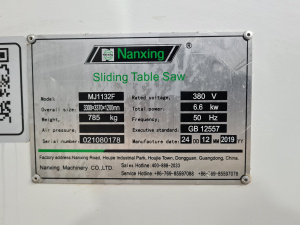 Форматно раскроечный станок Nanxing MJ 1132F