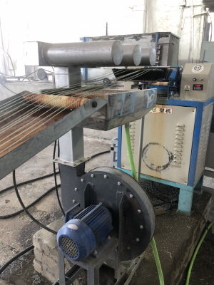 Двухкаскадную линию грануляции пластика