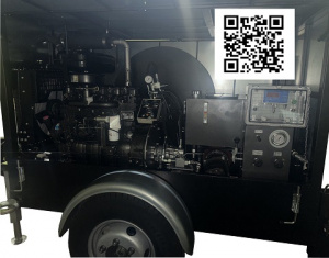 Кабельная гидравлическая лебедка ЛГТ-50Т дизельная