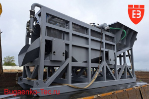 Mобильный прoмывoчный прибоp В720-3, Скруббер Бутара, Пром прибор, Мойка гравия, Мойка стекла, Золотодобывающее оборудование