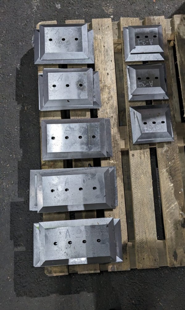 Новые комплекты ножей для различных дробилок