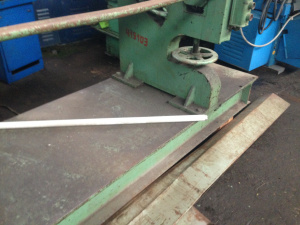 Вальцы листогибочные УВ1800