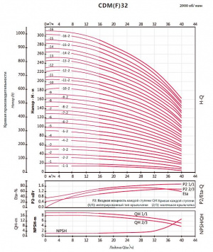 Вертикальный многоступенчатый насос Fancy CDM 32-10