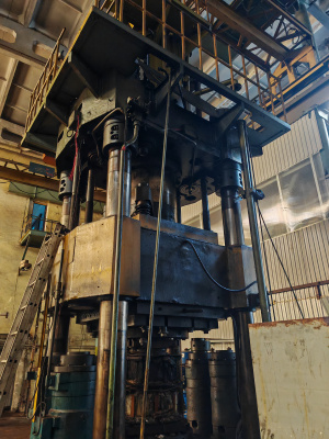 Пресс гидравлический ПА2642 ус.1600 тонн, ПА2638 ус.630 тонн, изотермическая штамповка, титан, лопатка, ПА2646, ДА2238, ДБ2240