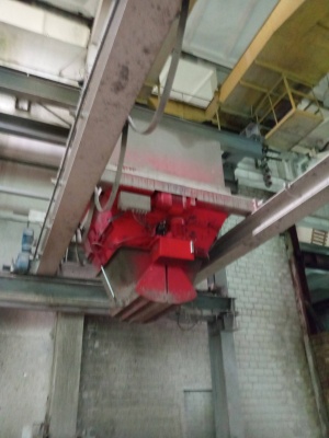 Оборудование для производства ЖБИ Бетонораздатчик полупортальный от технологической линии адресной подачи бетона KUBAT