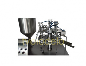 Полуавтоматический наполнитель и запайщик туб