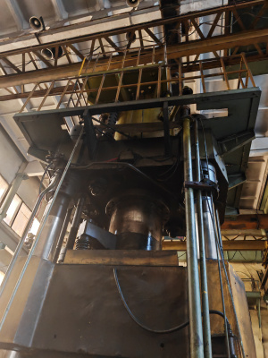 Пресс гидравлический ПА2642 ус.1600 тонн, ПА2638 ус.630 тонн, изотермическая штамповка, титан, лопатка, ПА2646, ДА2238, ДБ2240