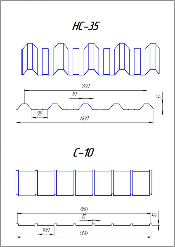 Линии по производству профнастила