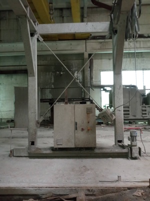 Оборудование для производства ЖБИ Бетонораздатчик полупортальный от технологической линии адресной подачи бетона KUBAT