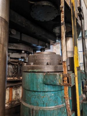 Пресс гидравлический ПА2642 ус.1600 тонн, ПА2638 ус.630 тонн, изотермическая штамповка, титан, лопатка, ПА2646, ДА2238, ДБ2240